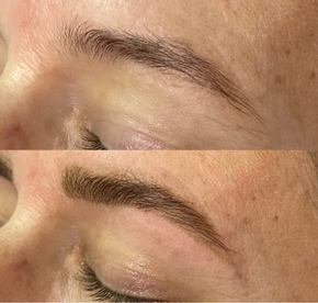 Brow shaping and tint